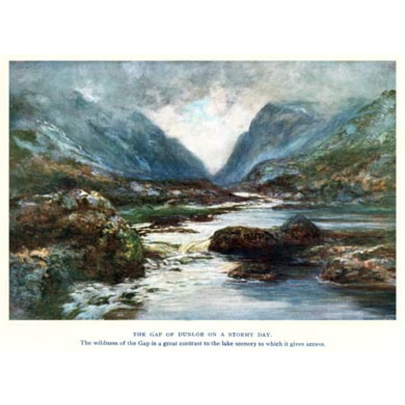 The Gap of Dunloe on a Stormy Day, 1910