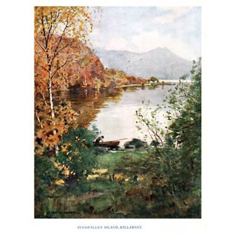 Innisfallen Island, Killarney, 1925