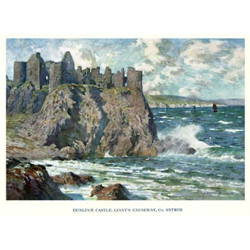 Dunluce Castle, Co Antrim, 1925