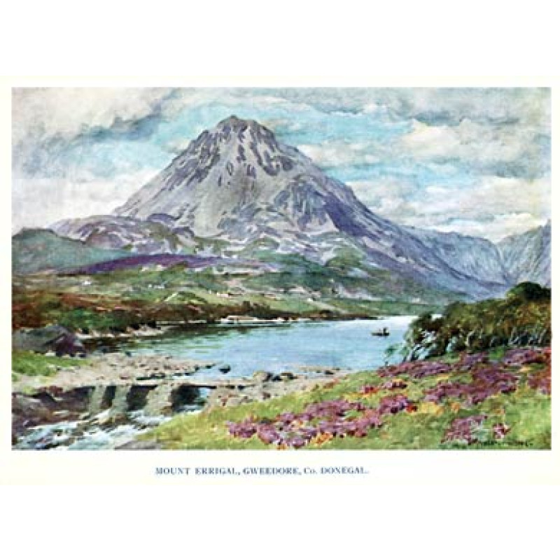 Mount Errigal, Gweedore, Donegal, 1925