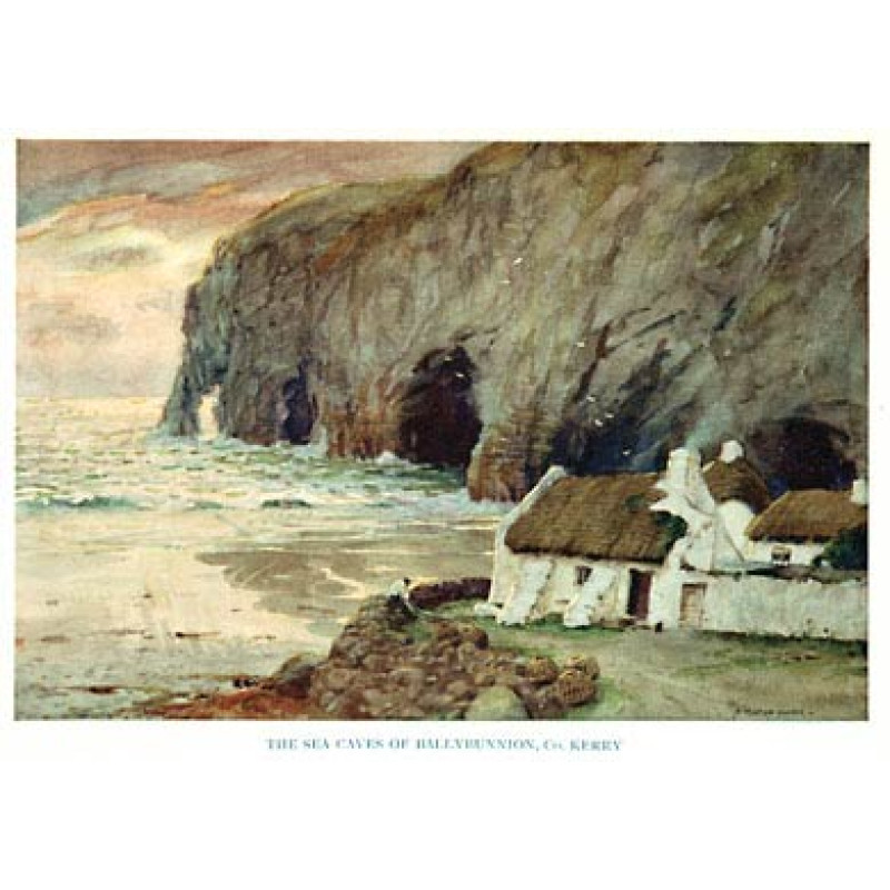 Sea Caves of Ballybunion, Kerry, 1925