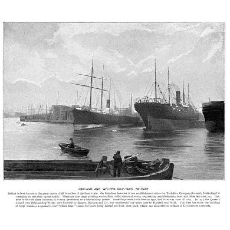 Harland & Wolff, Belfast, 1901