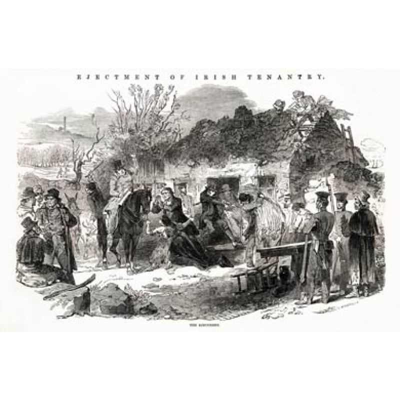 Evictions of Irish Tenantry, The