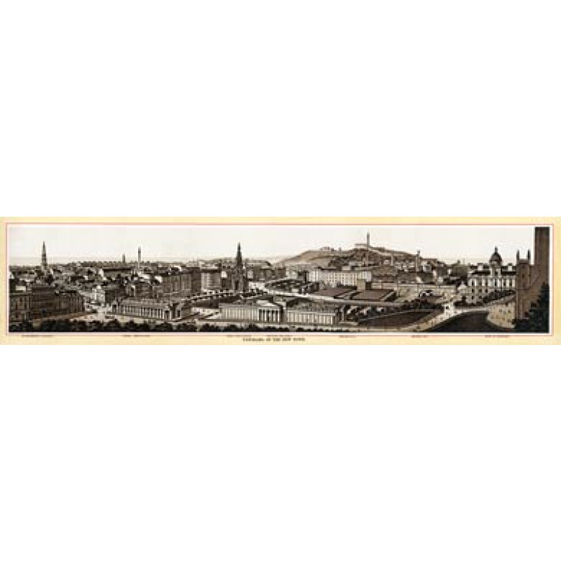 Edinburgh, Panorama of the New Town