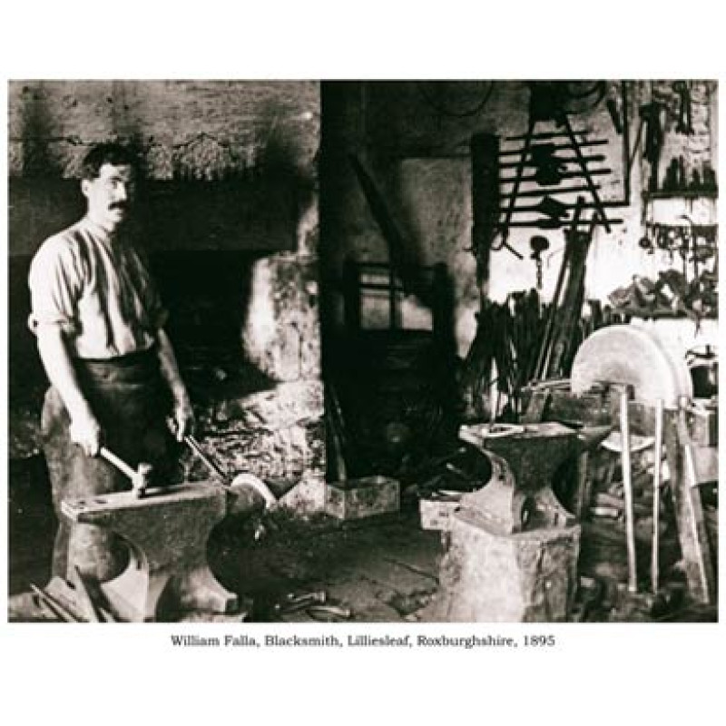 Blacksmith, Roxburgh, 1895
