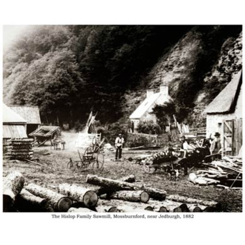Sawmill, Mossburnford, 1882