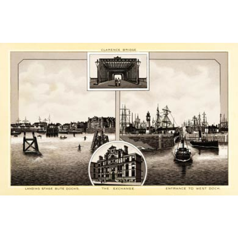 Cardiff Docks 1896