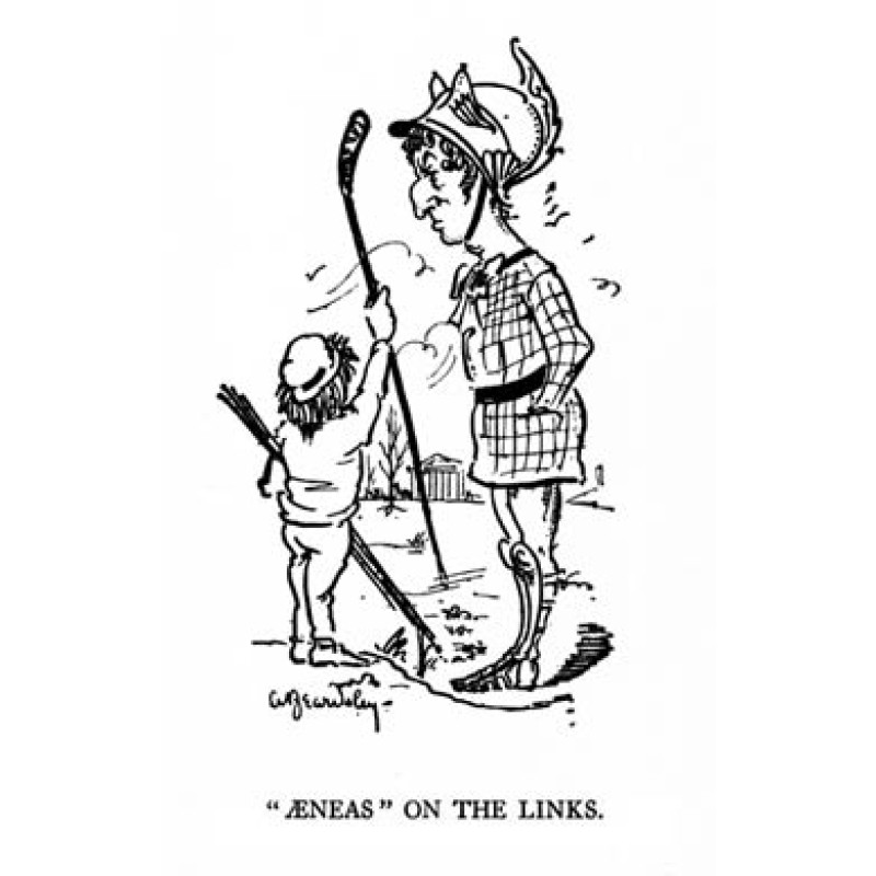 Aubrey Beardsley, Aeneas On The Links
