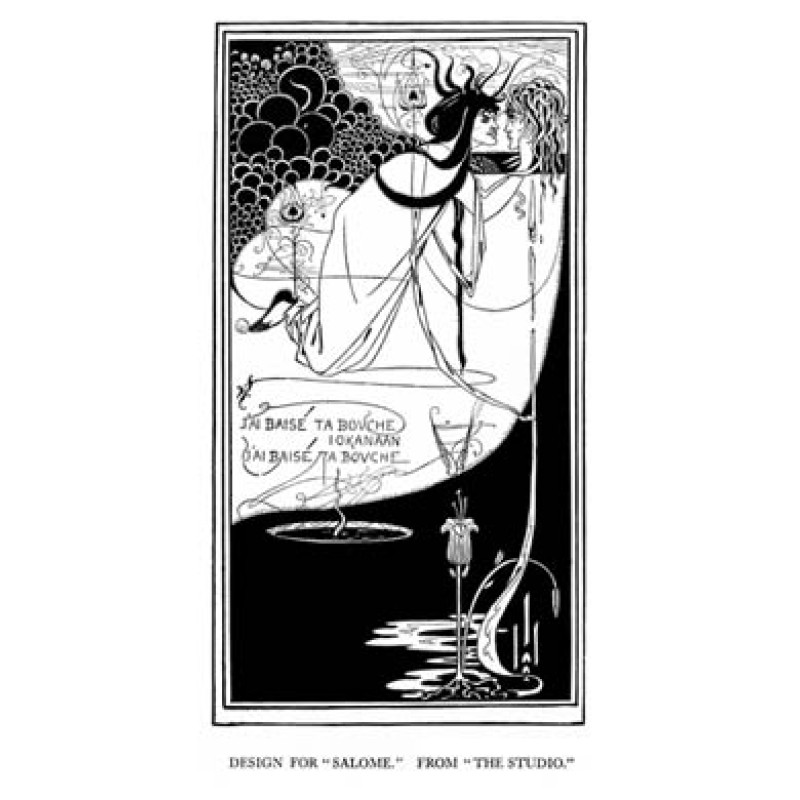 Aubrey Beardsley, Design for Salome