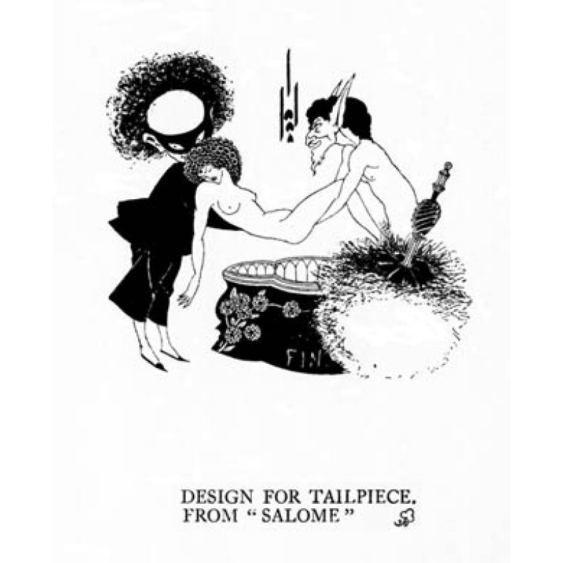 Aubrey Beardsley, Salome, Tail Piece
