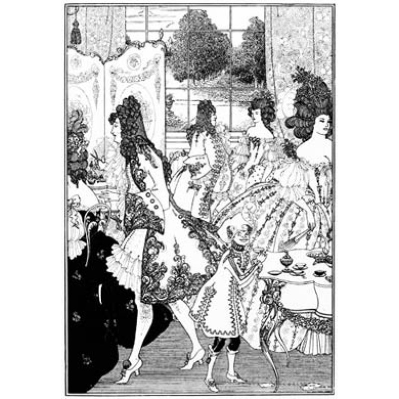 Aubrey Beardsley, Cutting The Lock