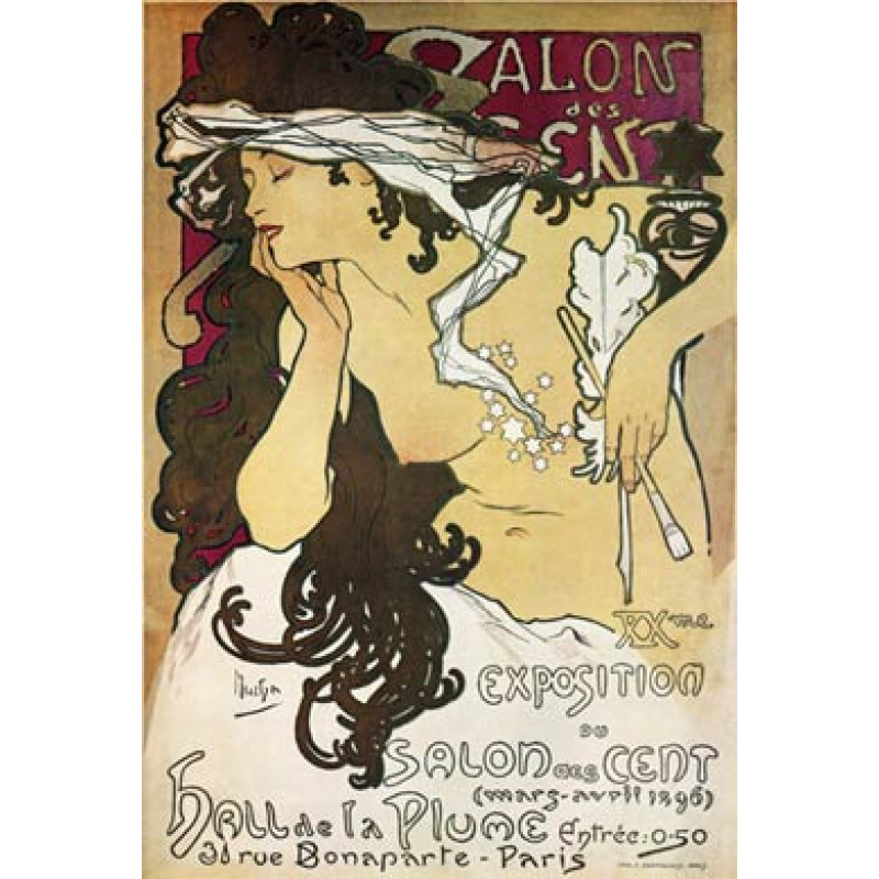 Mucha, Salon des Cent, 1896
