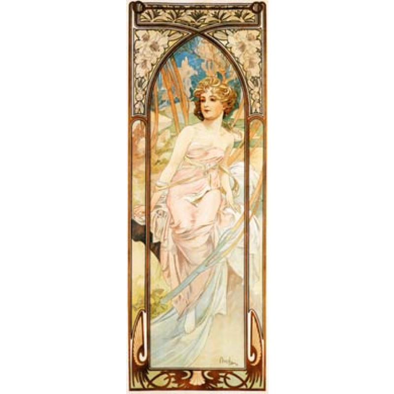 Mucha, Morning Awakening, 1899