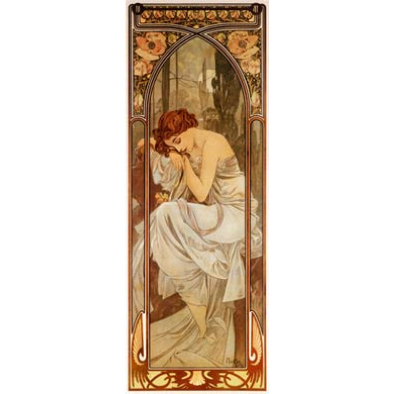 Mucha, Nightly Rest, 1899