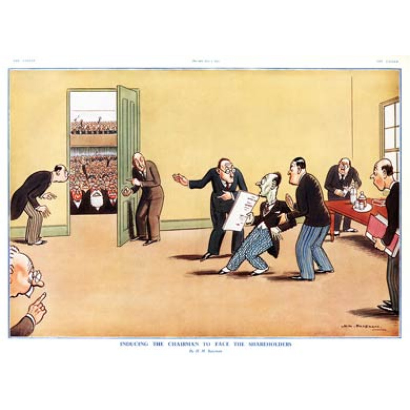 Inducing the Chairman to Face the Shareholders
