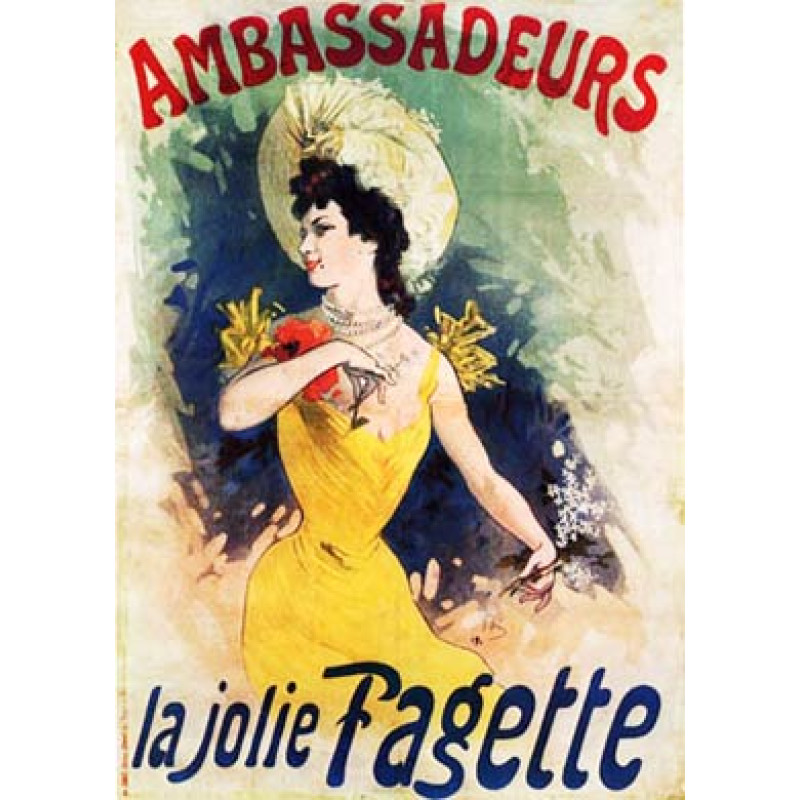 Cheret, La Jolie Pagette, 1901