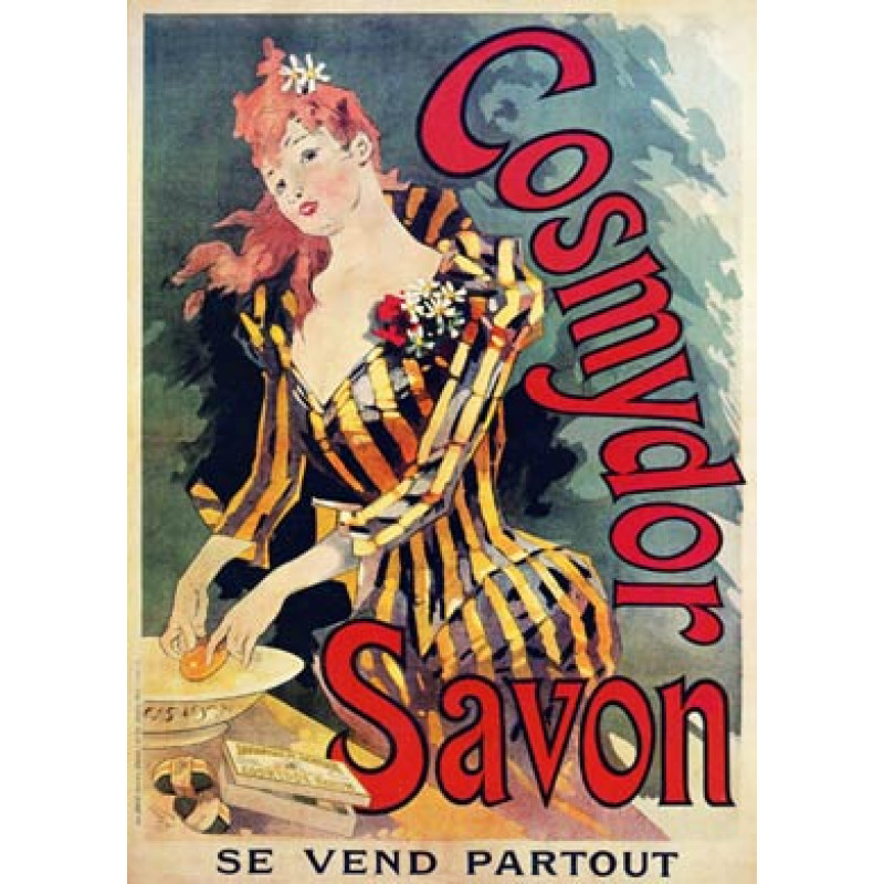 Cheret, Savon Cosmydor, 1891