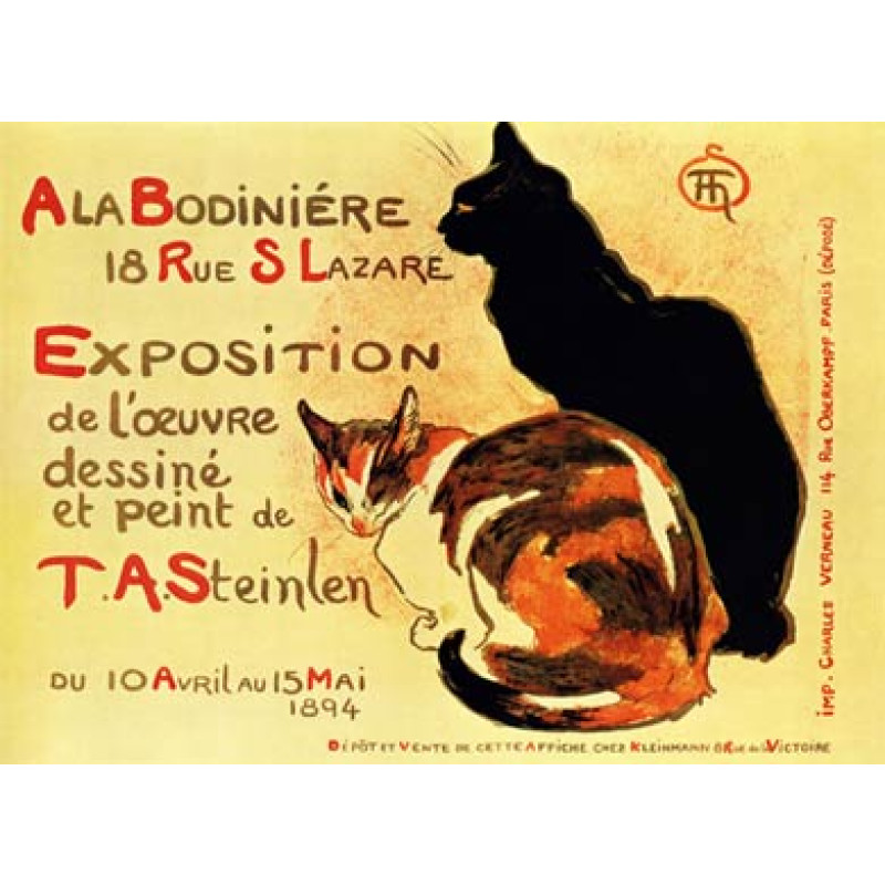 Steinlen, Exposition, 1894