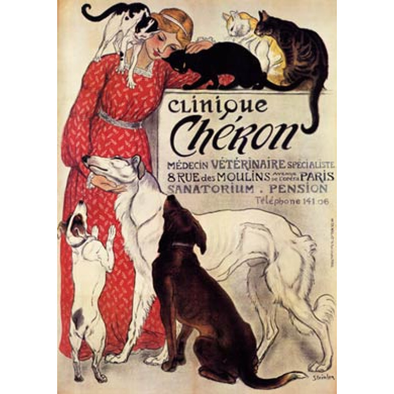 Steinlen, Clinique Cheron, 1894