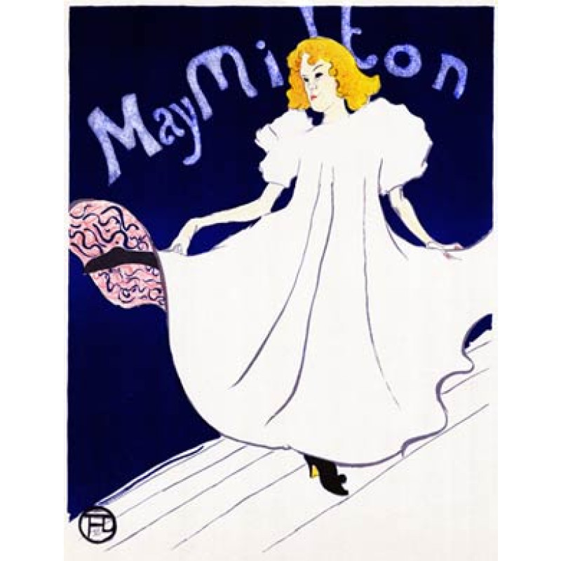 May Milton, 1895