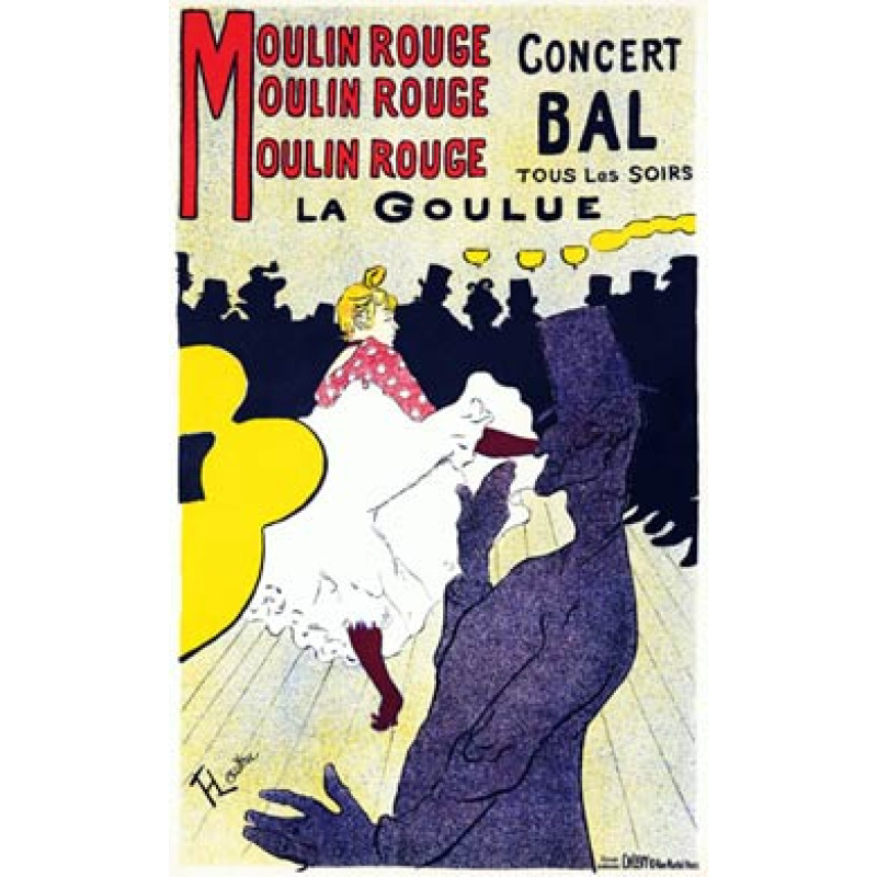 Moulin Rouge, La Goulue, 1891