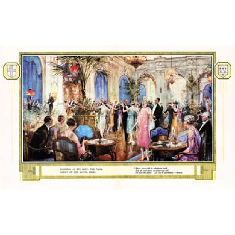 Hotel Cecil, Dancing in the Palm Court