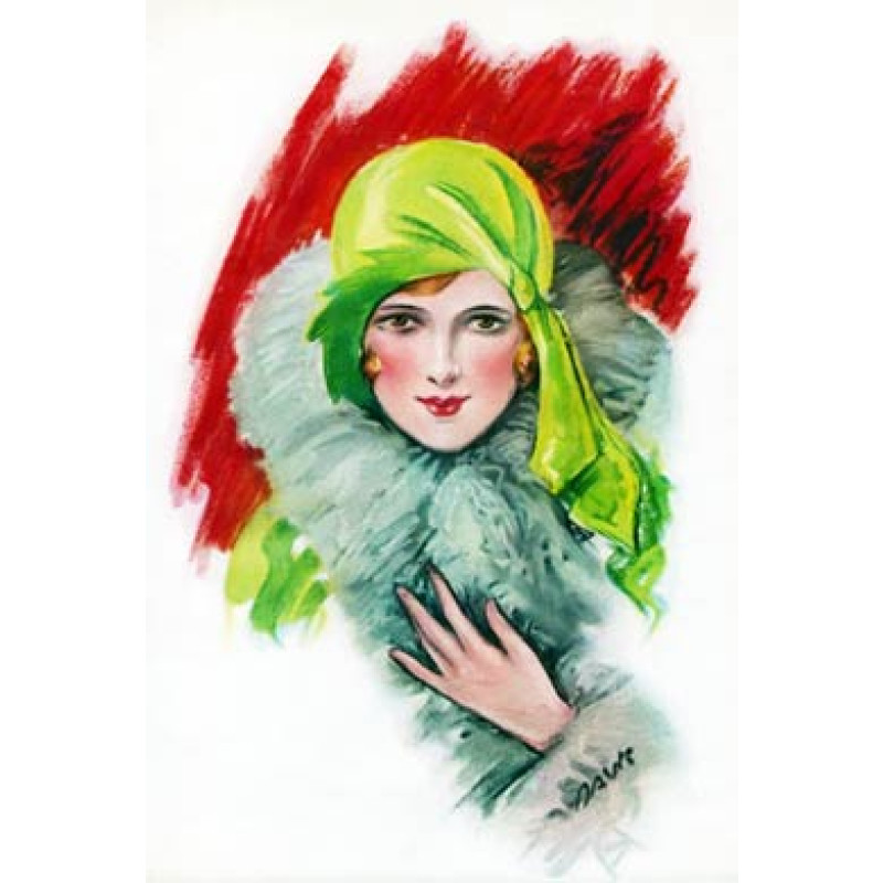 Face of a Flapper, 1930