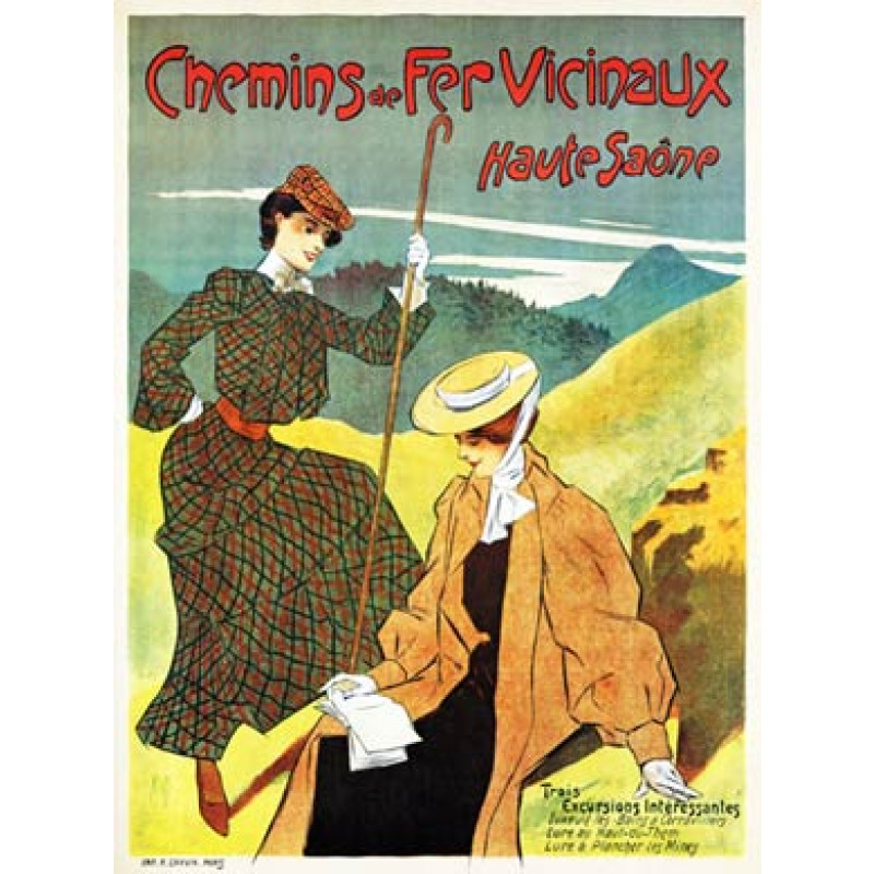 Chemin de Fer Vicinaux, Haute Saone, 1903