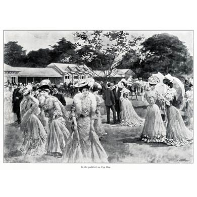 The Paddock at Ascot, 1905