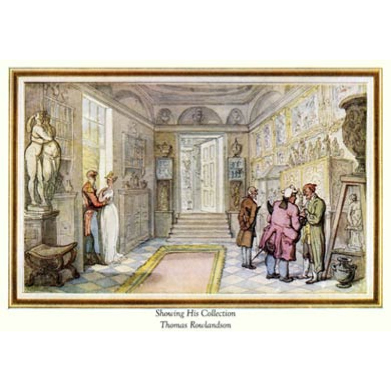 Rowlandson, Showing His Collection