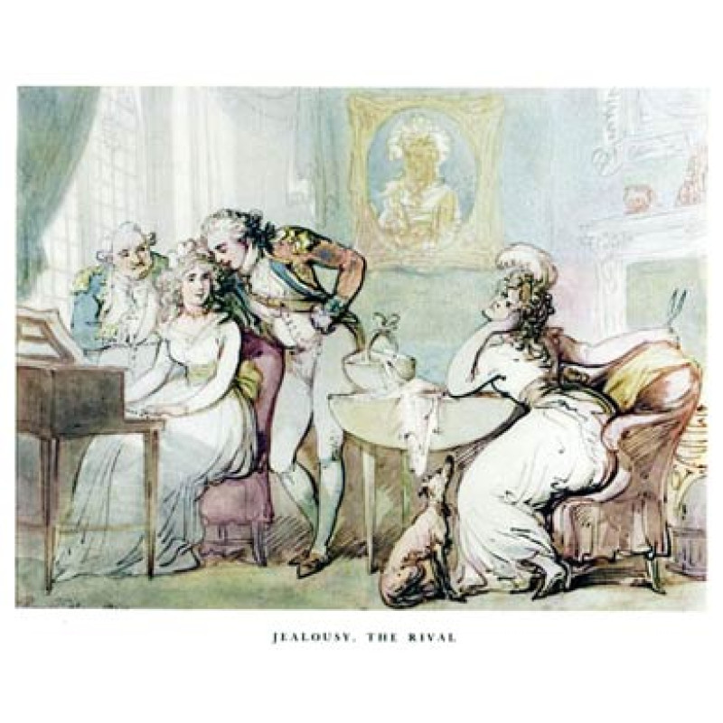 Rowlandson, Jealousy, The Rival