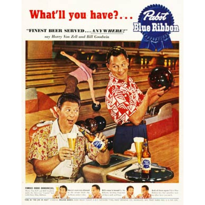 Pabst Beer, Bowling