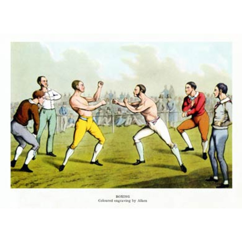 Boxing, by Alken