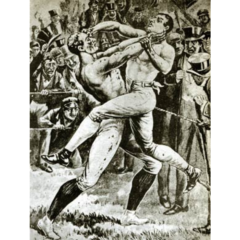 Bendigo v Ben Caunt, 1845