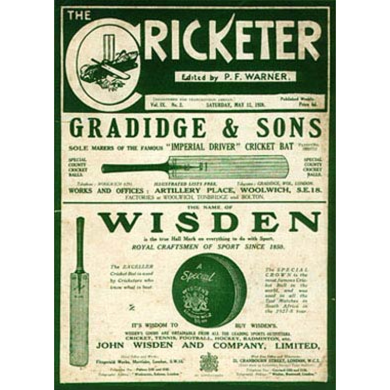 The Cricketer Magazine, 1928