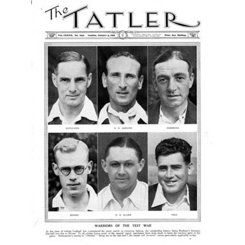 Bodyline Test Warriors, 1933