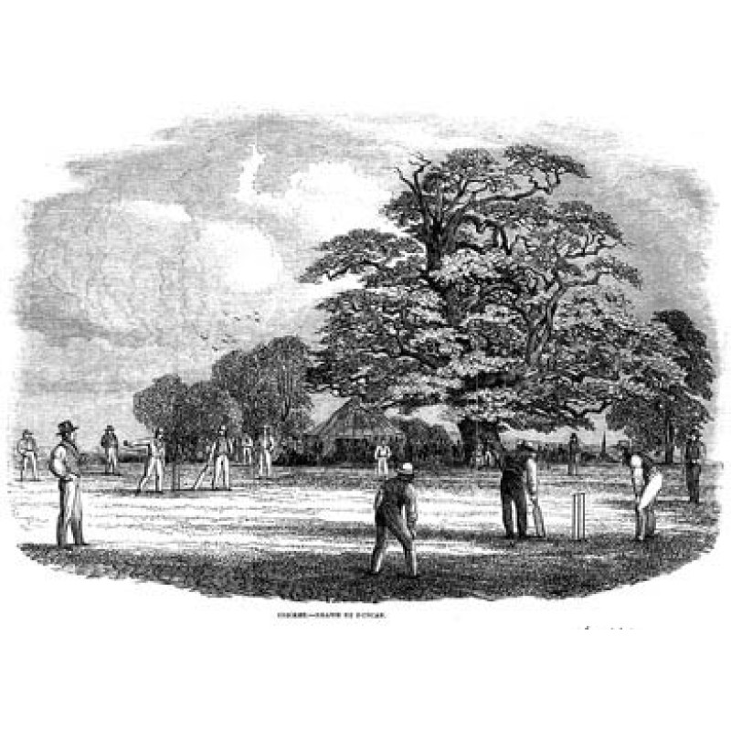 English Cricket, 1853