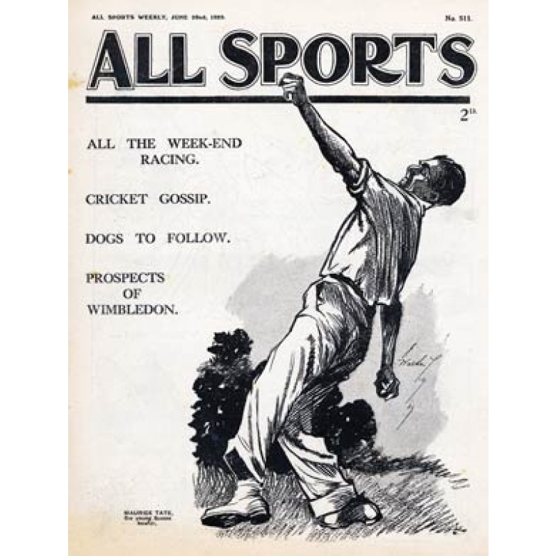 All Sports, Maurice Tate
