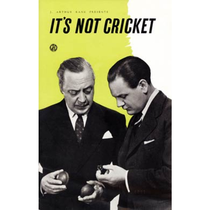 It's Not Cricket