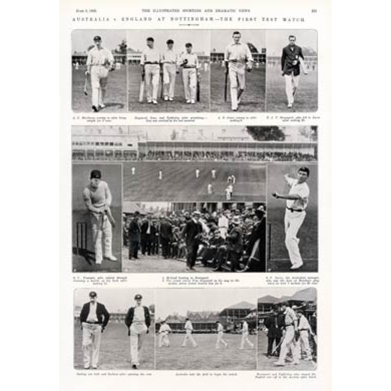 England v Australia, Notts, 1905