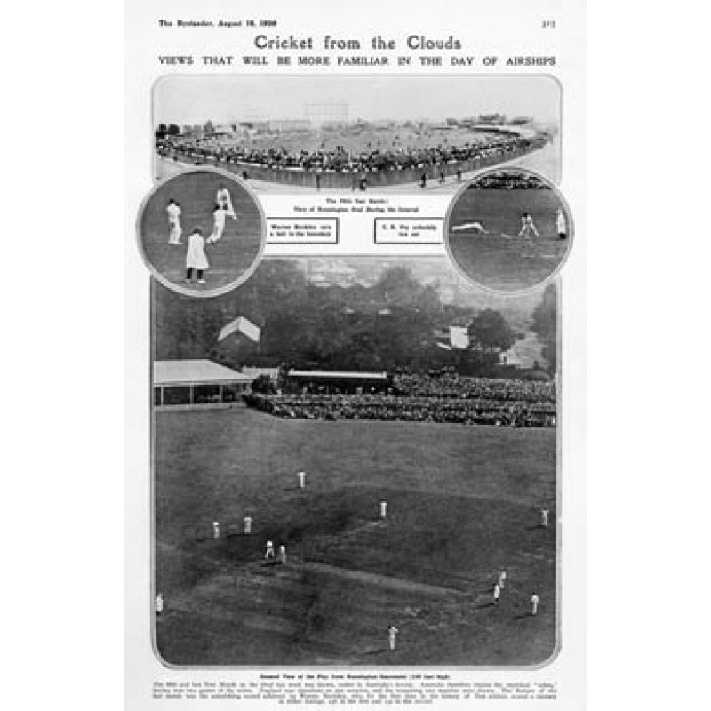 Oval Ashes Test 1909