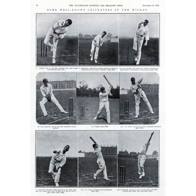 Well-Known Cricketers, 1902