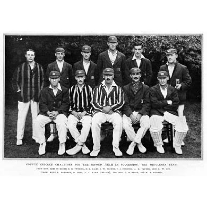 Middlesex, County Champions, 1921