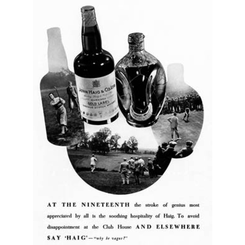 Haig Golf Advert