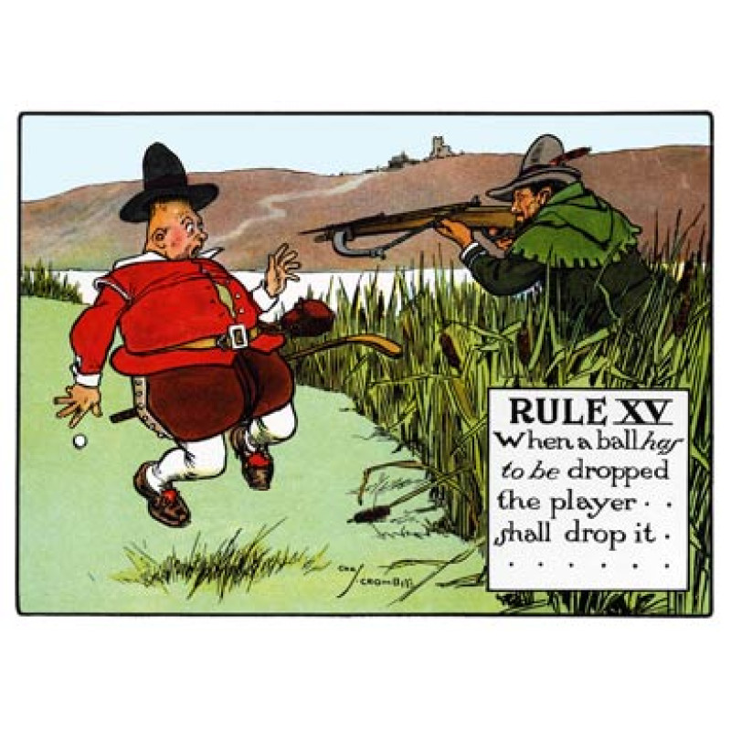 Crombie's Rules of Golf, XV