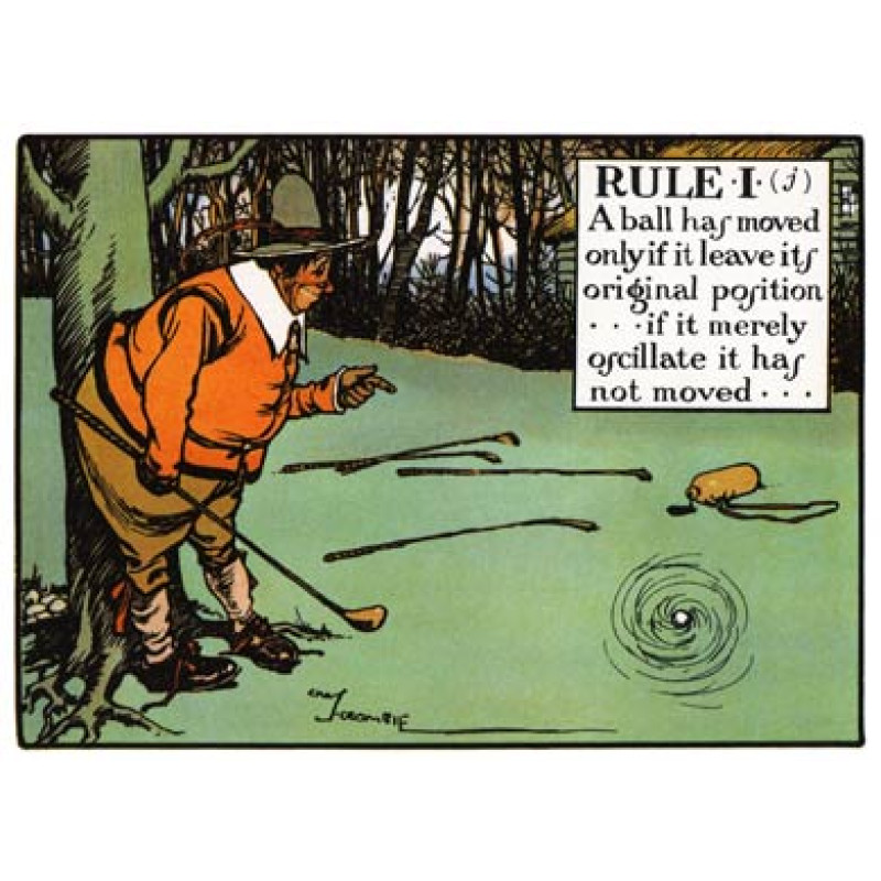Crombie's Rules of Golf, I(j)