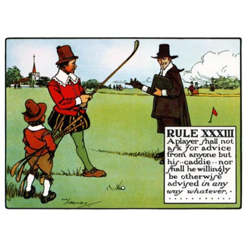 Crombie's Rules of Golf, XXXIII