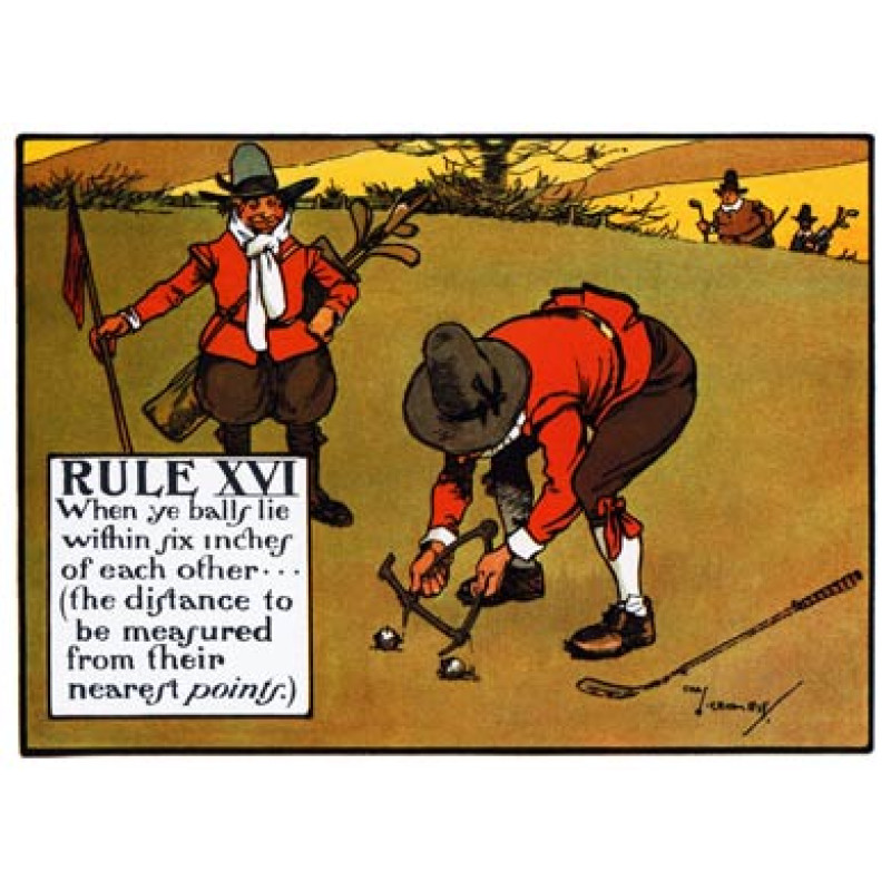 Crombie's Rules of Golf, XVI