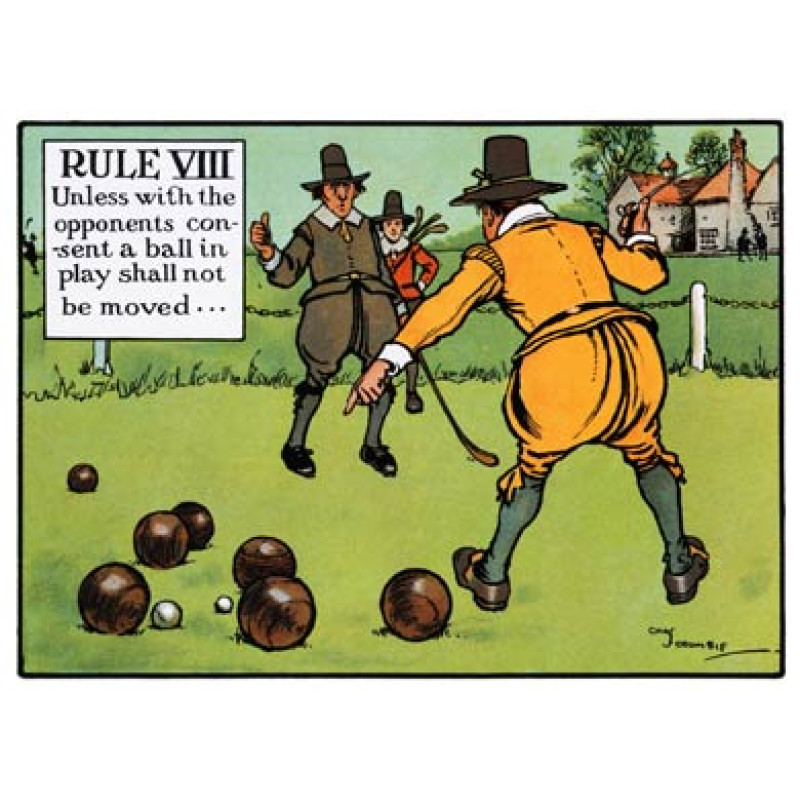 Crombie's Rules of Golf, VIII