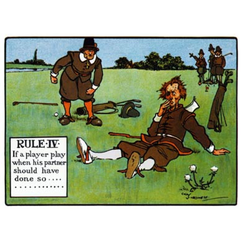 Crombie's Rules of Golf, IV
